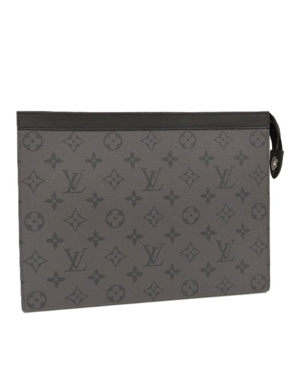 Louis Vuitton Pochette Voyage MM Monogram Eclipse Reverse Clutch
